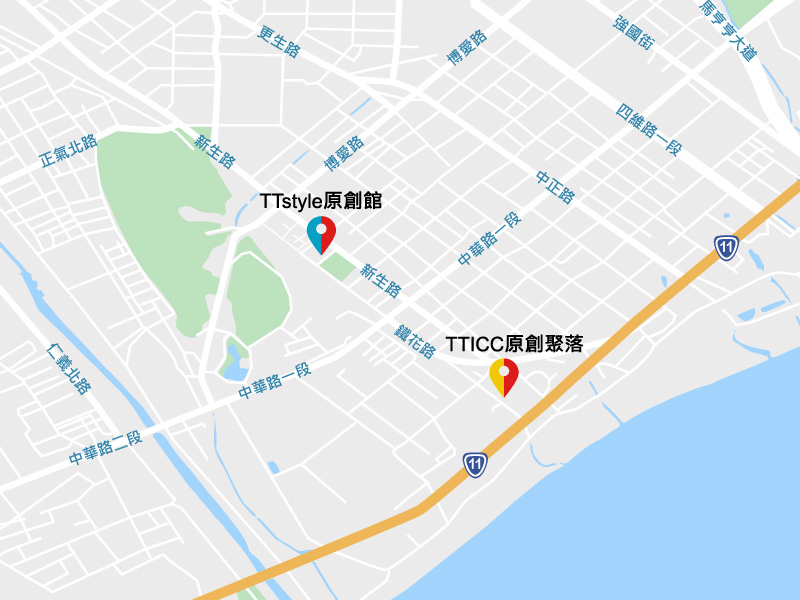 TTICC位置圖