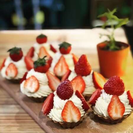 草莓甜點